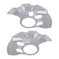 Brake disc splash plate set made of sheet steel A.B.S....