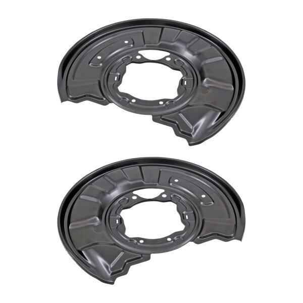 Brake disc splash plate set sheet steel Ø 352 mm A.B.S. for e.g. MB C-CLASS