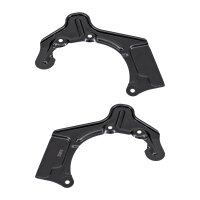 Brake disc splash plate set made of sheet steel A.B.S....