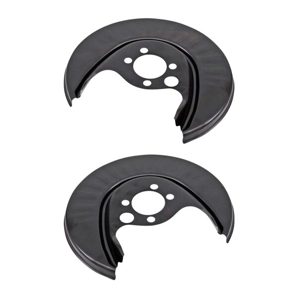 Brake disc splash plate set sheet steel A.B.S. for SEAT IBIZA and others
