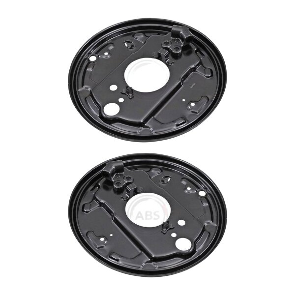 Spritzbleche-Set Bremsscheibe Stahlblech A.B.S. für u.a. VW TRANSPORTER