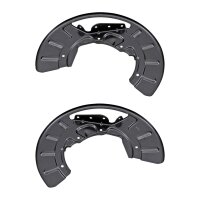 Brake disc splash plate set made of sheet steel A.B.S....