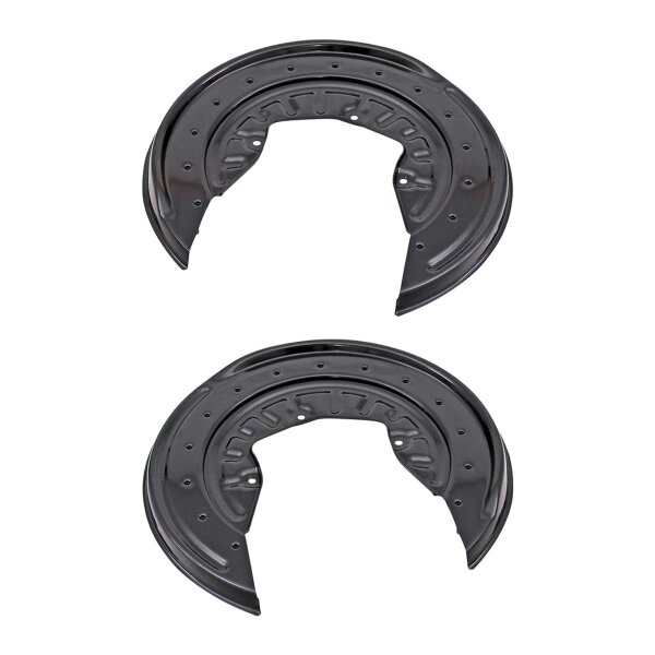 Brake disc splash plate set made of aluminium A.B.S. for VW PHAETON