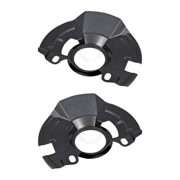 Brake disc splash plate set made of sheet steel A.B.S. for HYUNDAI GETZ