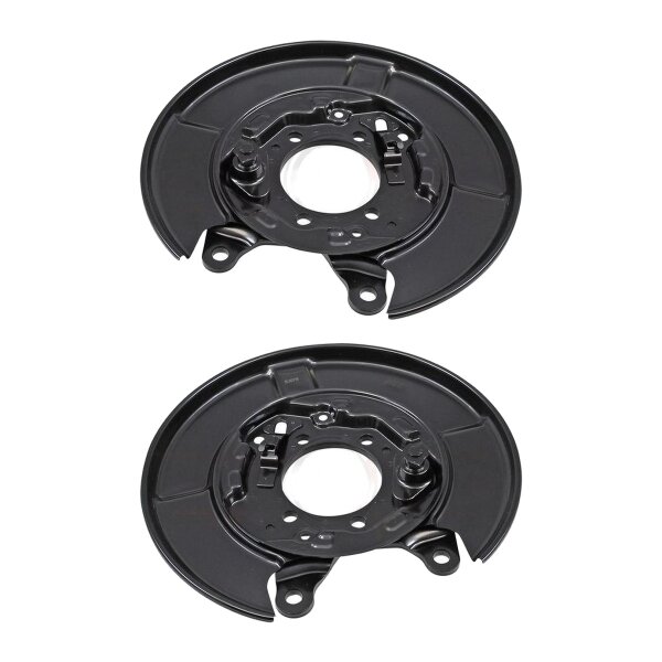 Brake disc splash plate set sheet steel A.B.S. for NISSAN QASHQAI