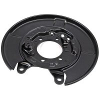 Brake disc splash plate set sheet steel A.B.S. for NISSAN...