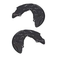 Brake disc splash plate set aluminium Ø 329 mm...