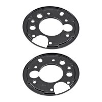 Spritzbleche-Set Bremsscheibe Stahlblech Ø 183 mm...