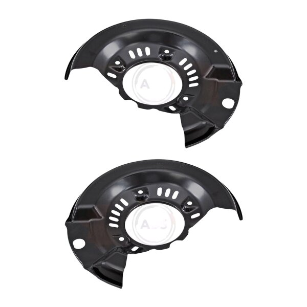 Brake disc splash plate set sheet steel Ø 263 mm A.B.S. for e.g. TOYOTA YARIS