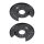 Brake disc splash plate set made of sheet steel A.B.S. suitable for LEXUS RX