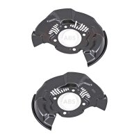 Brake disc splash plate set sheet steel Ø 330 mm...