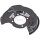 Brake disc splash plate set sheet steel Ø 330 mm A.B.S. for TOYOTA HILUX
