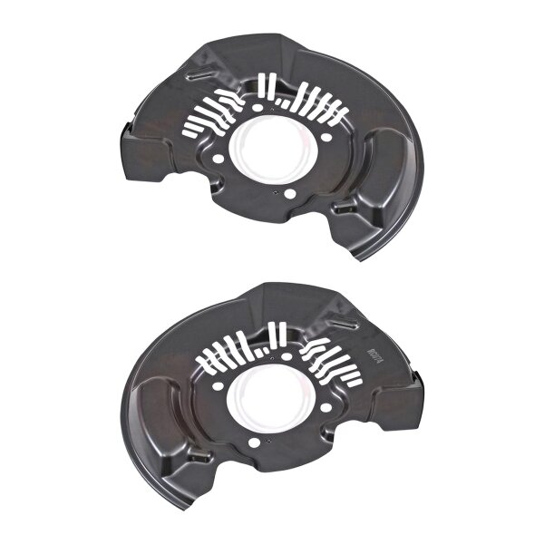Brake disc splash plate set sheet steel Ø 355 mm A.B.S. for TOYOTA HILUX