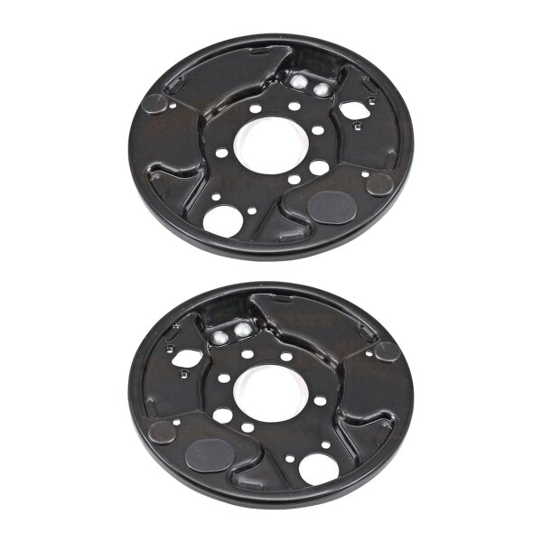 Brake disc splash plate set made of sheet steel A.B.S. for GAZ GAZELLE