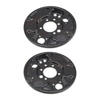 Brake disc splash plate set made of sheet steel A.B.S....