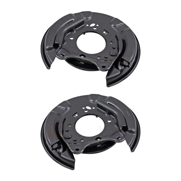 Brake disc splash plate set sheet steel Ø 350 mm A.B.S. for TOYOTA LAND