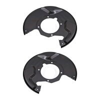 Brake disc splash plate set made of sheet steel A.B.S....