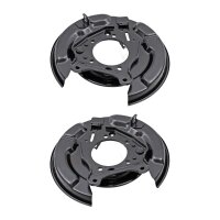 Brake disc splash plate set sheet steel Ø 370 mm...