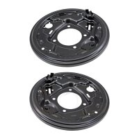 Brake disc splash plate set made of sheet steel A.B.S....