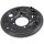Brake disc splash plate set made of sheet steel A.B.S. for TOYOTA LAND