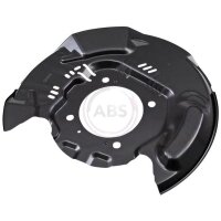 Brake disc splash plate set made of sheet steel A.B.S....