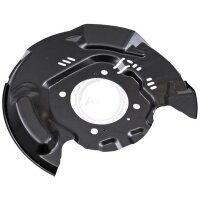 Brake disc splash plate set made of sheet steel A.B.S. for TOYOTA LAND