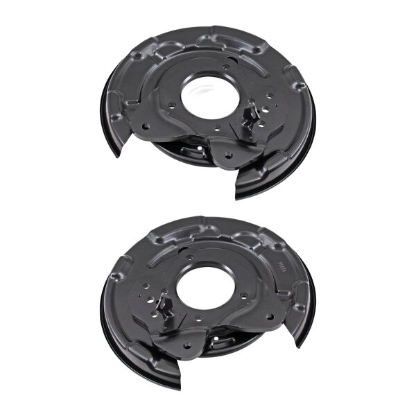 Brake disc splash plate set made of sheet steel A.B.S. for TOYOTA LAND