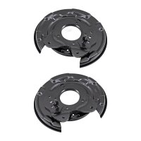 Brake disc splash plate set made of sheet steel A.B.S....