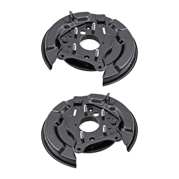 Brake disc splash plate set sheet steel Ø 370 mm A.B.S. for TOYOTA