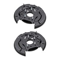 Brake disc splash plate set sheet steel Ø 370 mm...