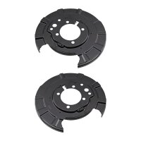 Brake disc splash plate set sheet steel A.B.S. for NISSAN...