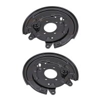 Brake disc splash plate set sheet steel Ø 290 mm...
