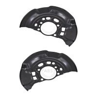 Brake disc splash plate set sheet steel Ø 325 mm...