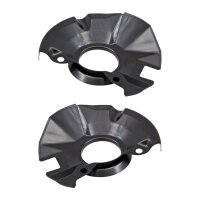 Brake disc splash plate set sheet steel A.B.S. for...