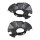 Brake disc splash plate set sheet steel A.B.S. for HYUNDAI MATRIX