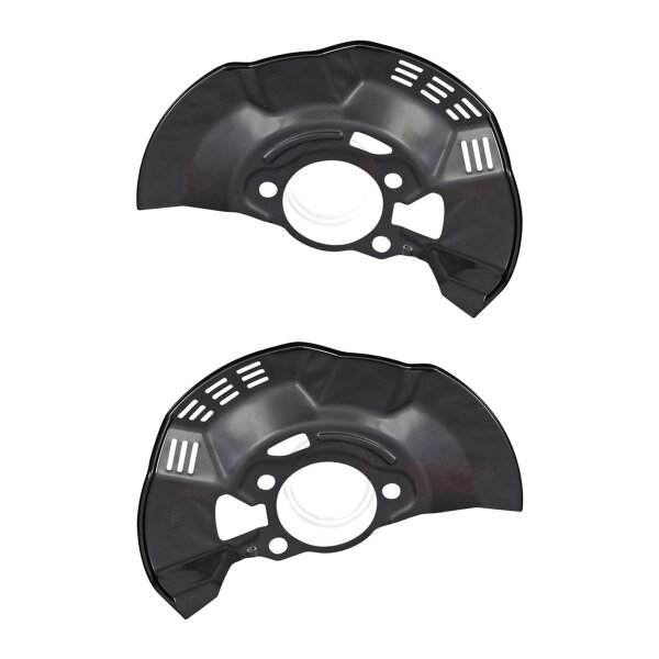 Brake disc splash plate set made of sheet steel A.B.S. for TOYOTA AURIS