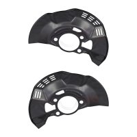 Brake disc splash plate set made of sheet steel A.B.S....