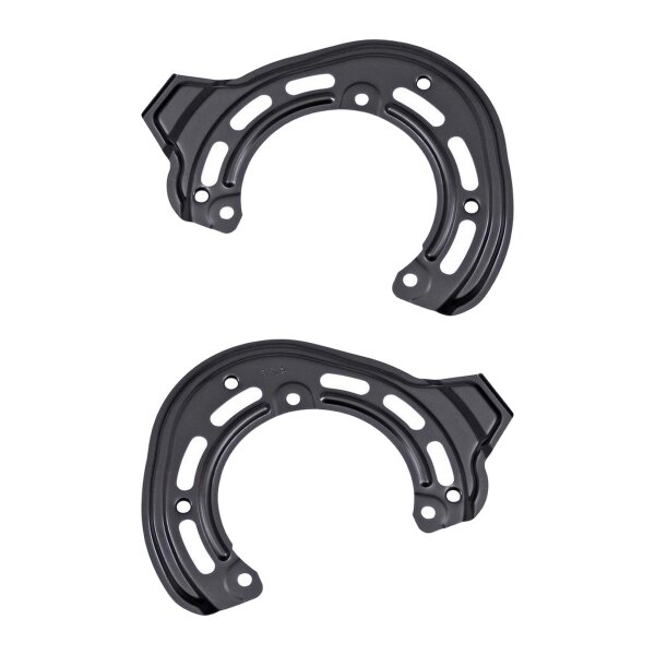 Spritzbleche-Set Bremsscheibe Stahlblech Ø 196 mm A.B.S. für u.a. OPEL CORSA