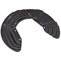 Brake disc splash plate set made of aluminium A.B.S. for BMW X3 and others