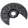 Brake disc splash plate set sheet steel Ø 272 mm A.B.S. for e.g. SKODA OCTAVIA