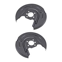 Brake disc splash plate set made of sheet steel A.B.S....