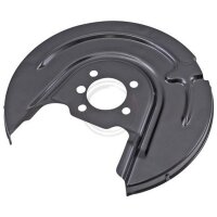 Brake disc splash plate set made of sheet steel A.B.S....