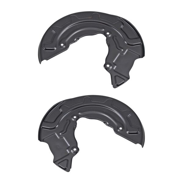 Brake disc splash plate set sheet steel Ø 314 mm A.B.S. for AUDI A3 and others