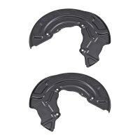 Brake disc splash plate set sheet steel Ø 314 mm...