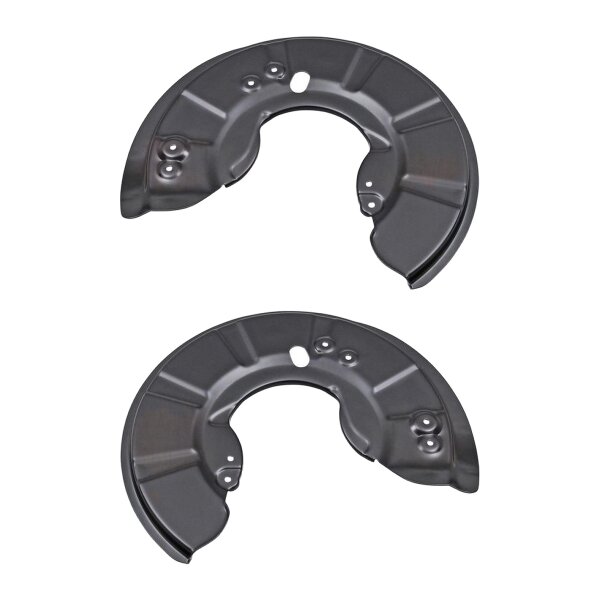 Brake disc splash plate set sheet steel Ø 413 mm A.B.S. for e.g. TESLA MODEL