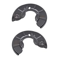 Brake disc splash plate set sheet steel Ø 413 mm...