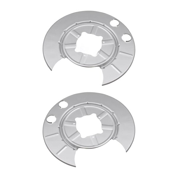 Brake disc splash plate set sheet steel Ø 377 mm A.B.S. for e.g. TESLA MODEL