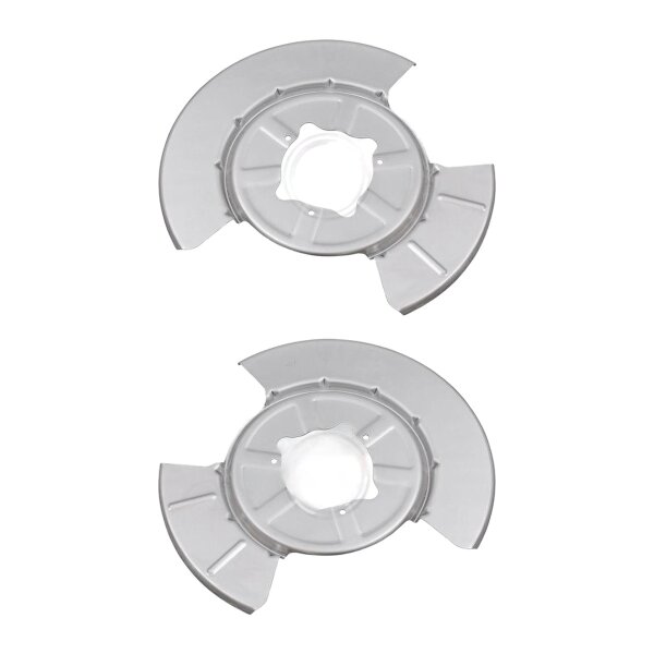 Brake disc splash plate set sheet steel Ø 377 mm A.B.S. for e.g. TESLA MODEL
