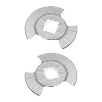 Brake disc splash plate set sheet steel Ø 377 mm...