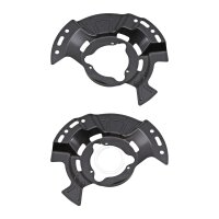 Spritzbleche-Set Bremsscheibe Stahlblech Ø 304 mm...